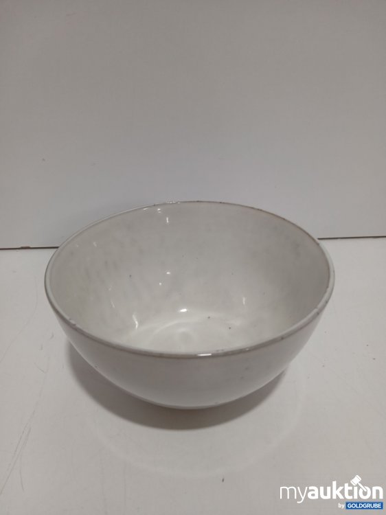 Artikel Nr. 959963: Keramik Schale Weiß  ⌀17xH8cm 4Stk