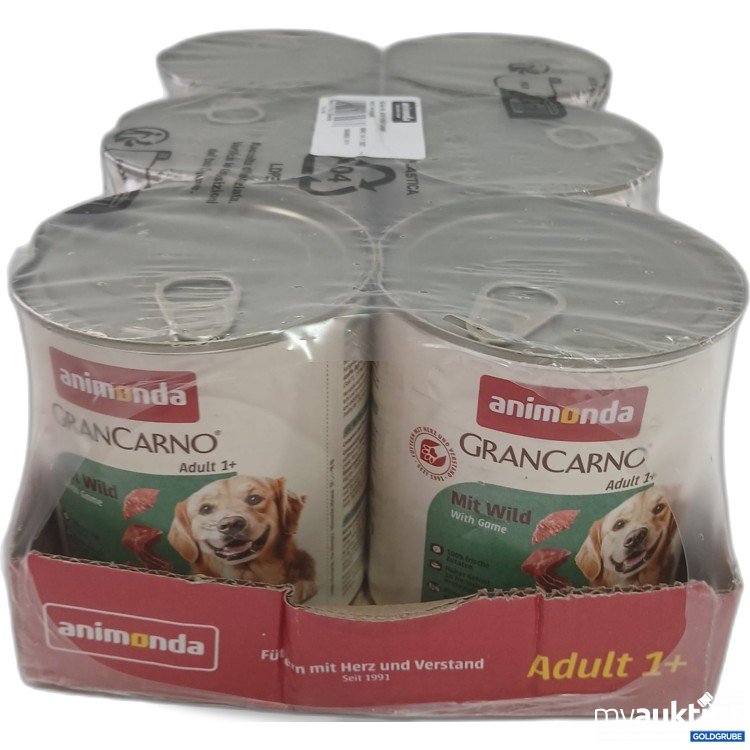 Artikel Nr. 980963 Artikel Nr. 980963: Animonda Grancarno mit Wild 6x800g