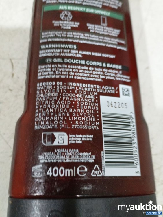 Artikel Nr. 983963 Artikel Nr. 983963: L'Oréal Men Expert BarberClub Duschgel 400ml