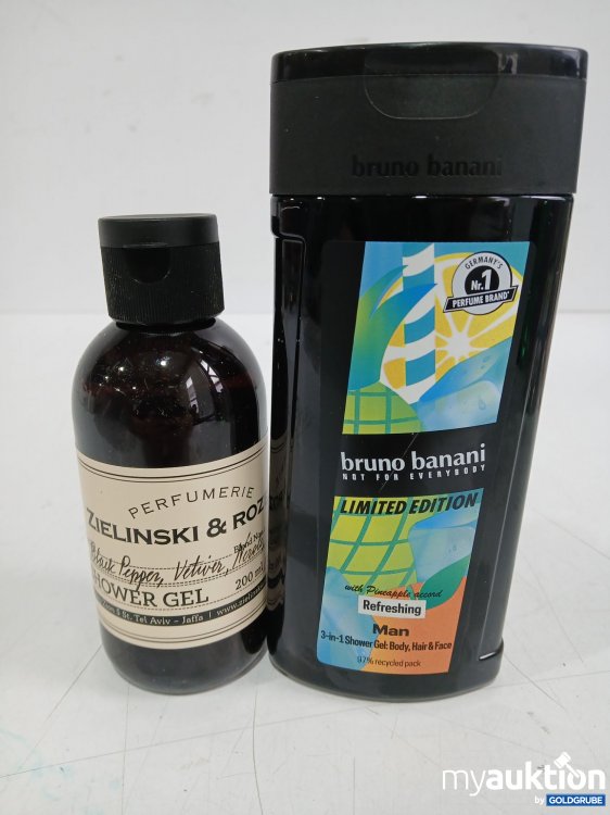 Artikel Nr. 994963 Artikel Nr. 994963: BRUNO BANANI 3in1 250ml und ZIELINSKI & ROZE 200ml Duschgel