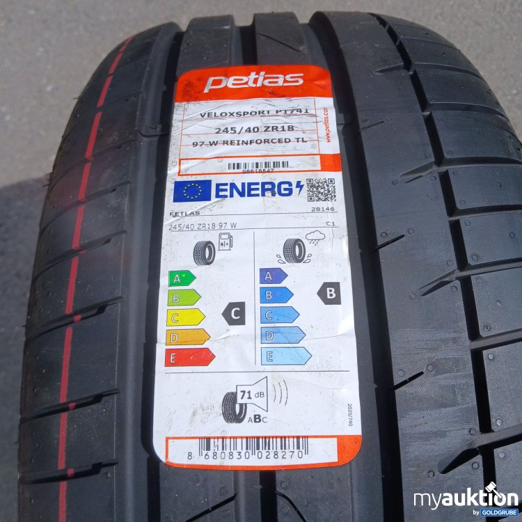 Artikel Nr. 437964 Artikel Nr. 437964: Petlas Veloxsport PT741 245/40 ZR18