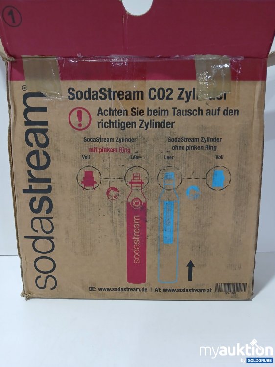 Artikel Nr. 442964: SodaStream CO2 Zylinder leer 18stk 