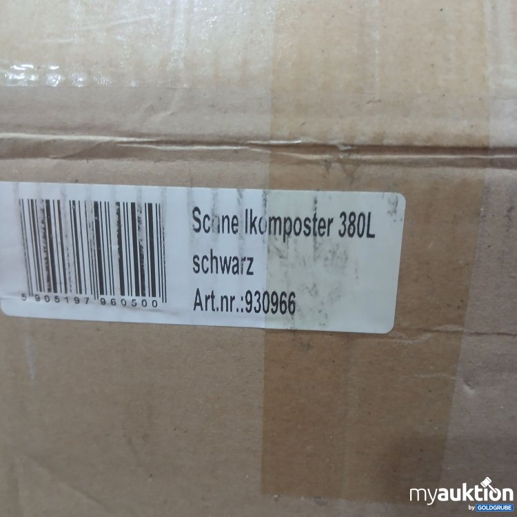 Artikel Nr. 445964 Artikel Nr. 445964: Schnellkomposter schwarz Art.nr. 930966 380L