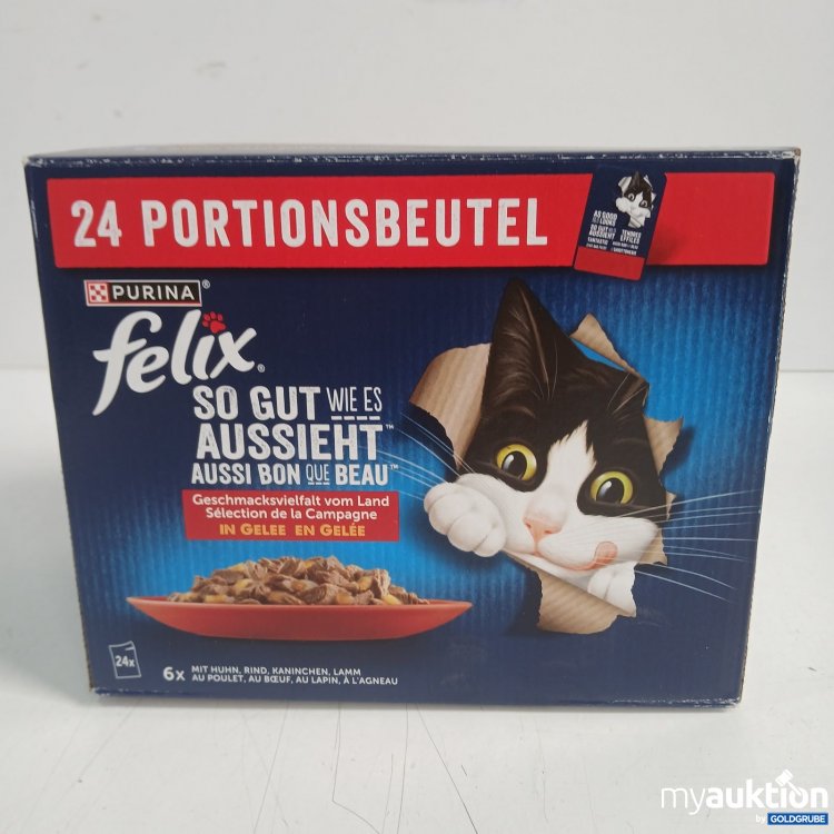 Artikel Nr. 463964: Purina Felix Katzenfutter Portionsbeutel in Gelee