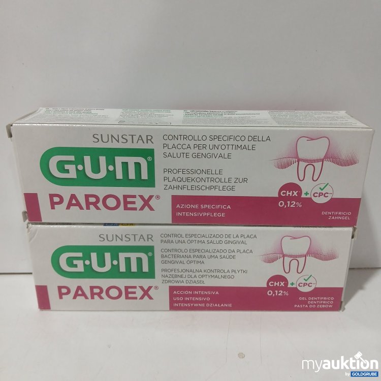 Artikel Nr. 524964: Sunstar GUM Paroex Zahngel 0,12% CHX + CPC 2 x 75 ml