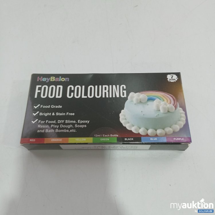 Artikel Nr. 813964 Artikel Nr. 813964: HeyBalon Food Colouring 7 Farben