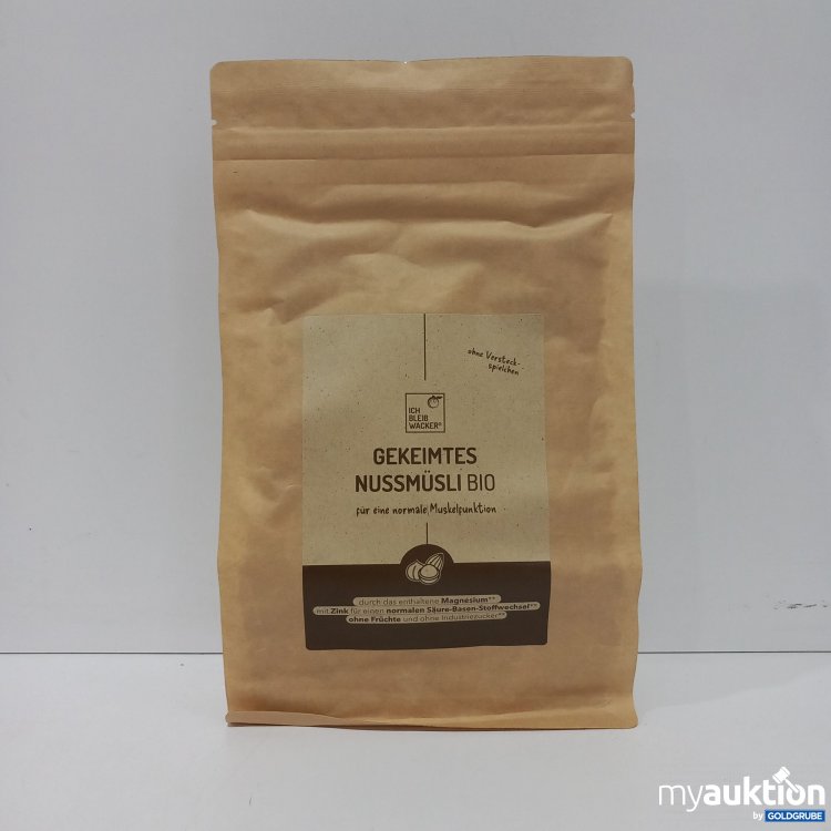 Artikel Nr. 820964 Artikel Nr. 820964: Ich bleib Wacker Gekeimte Nussmüsli Bio 1 kg