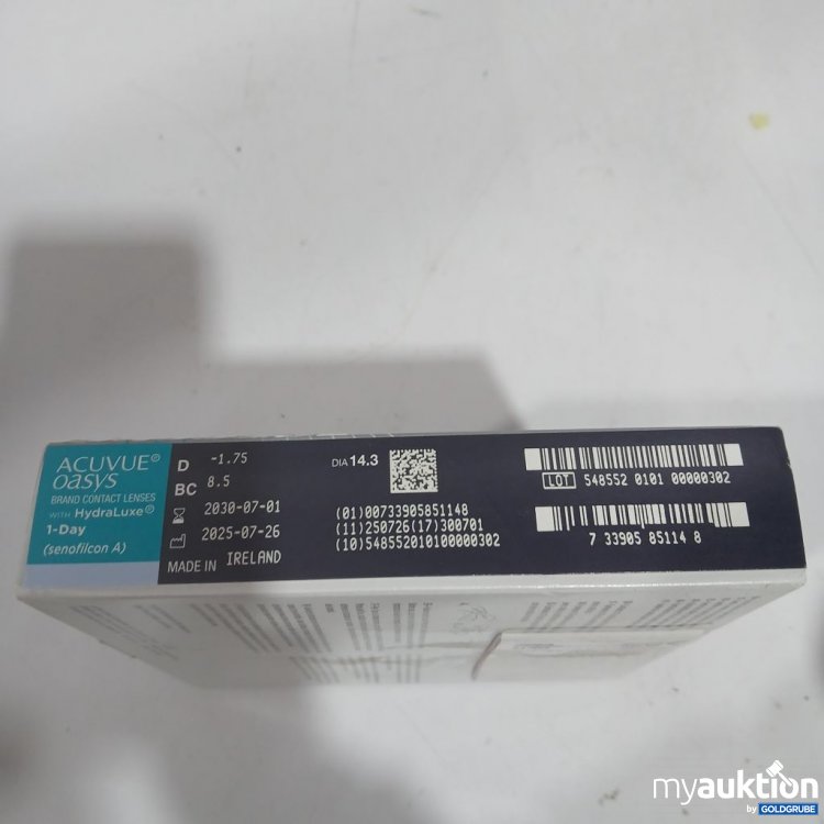 Artikel Nr. 892964: ACUVUE Oasys 1-Day Kontaktlinsen -2.00 90 Stück
