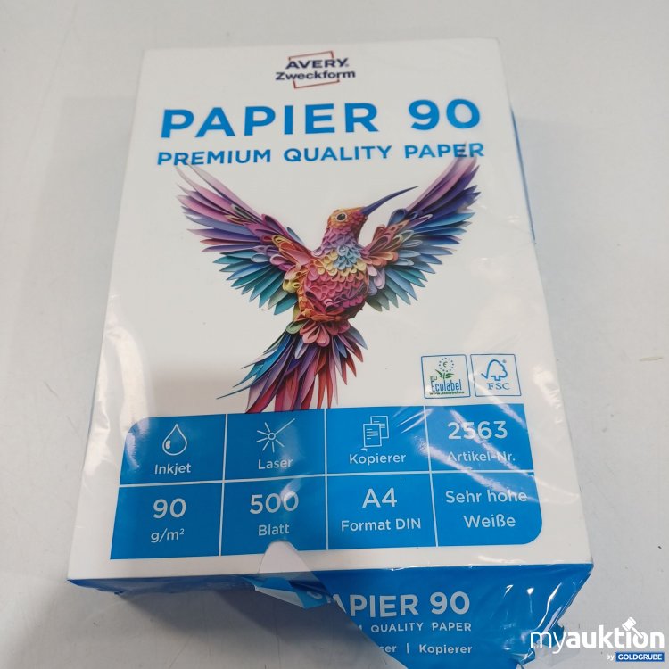 Artikel Nr. 894964: AVERY Zweckform weißes Papier A4 500 Blatt