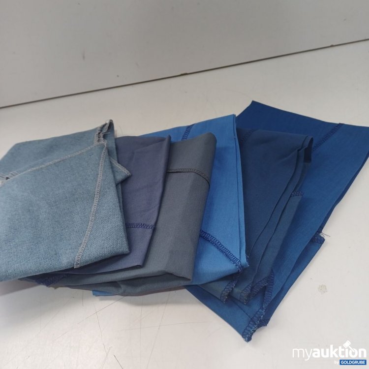 Artikel Nr. 938964: Stoffe in 6 verschiedene Blau Töne