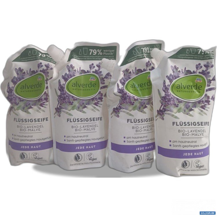 Artikel Nr. 952964: alverde Flüssigseife Bio-Lavendel 4x500ml