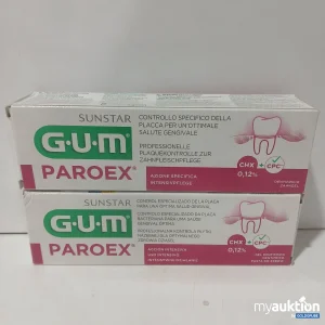 Auktion Sunstar GUM Paroex Zahngel 0,12% CHX + CPC 2 x 75 ml