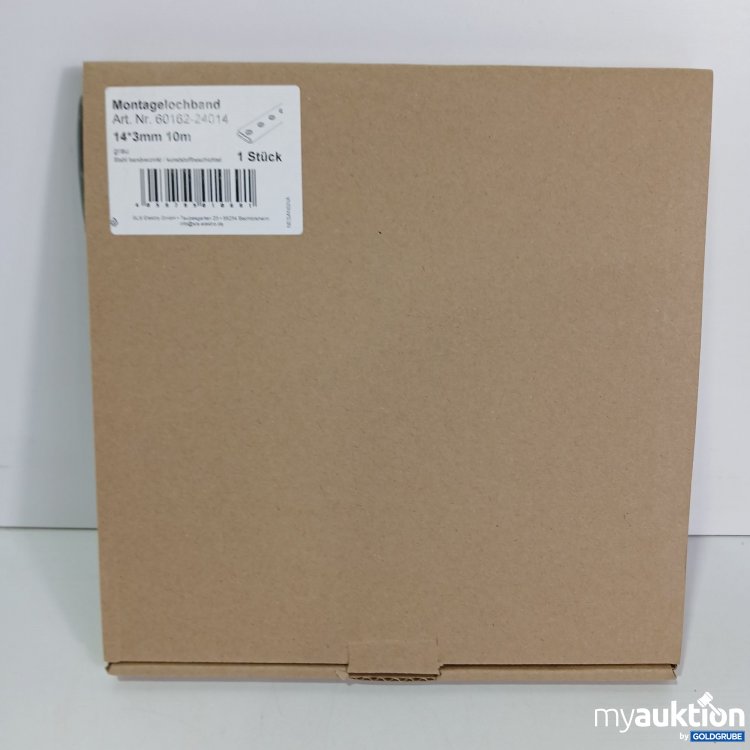 Artikel Nr. 436965 Artikel Nr. 436965: Sls Elektro Montagelochband 60162-24014 14x3mm 10m