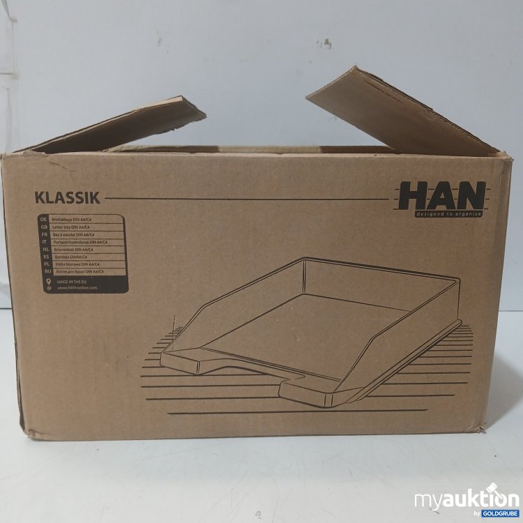 Artikel Nr. 467965 Artikel Nr. 467965: HAN Briefablage DIN A4/C4 Klassik transparent 6x