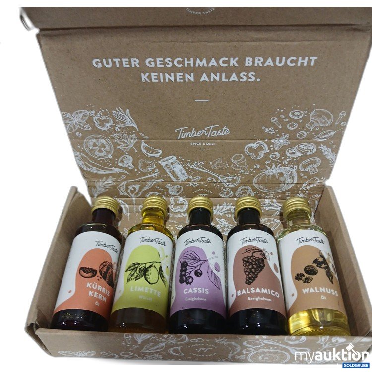 Artikel Nr. 891965: Timbertaste diverse Öle 5x40ml