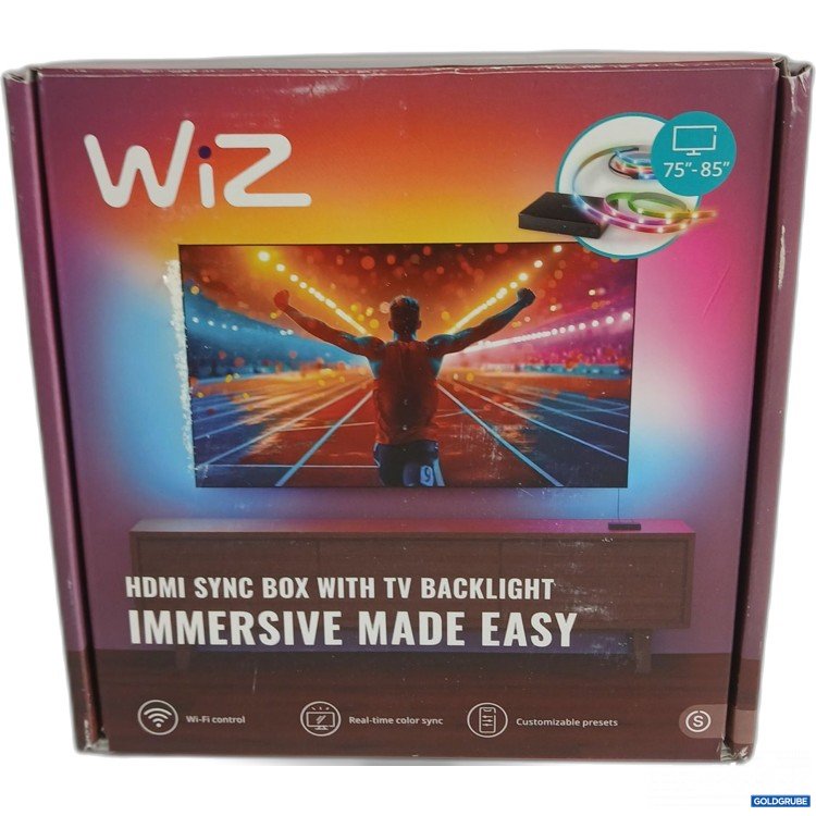 Artikel Nr. 921965: Wiz HDMI Sync Box with TV Blacklight 