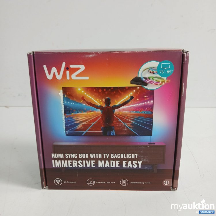 Artikel Nr. 921965: Wiz HDMI Sync Box with TV Blacklight 