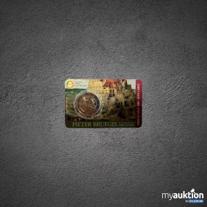 Auktion 2 Euro Sondermünze in Coin Card