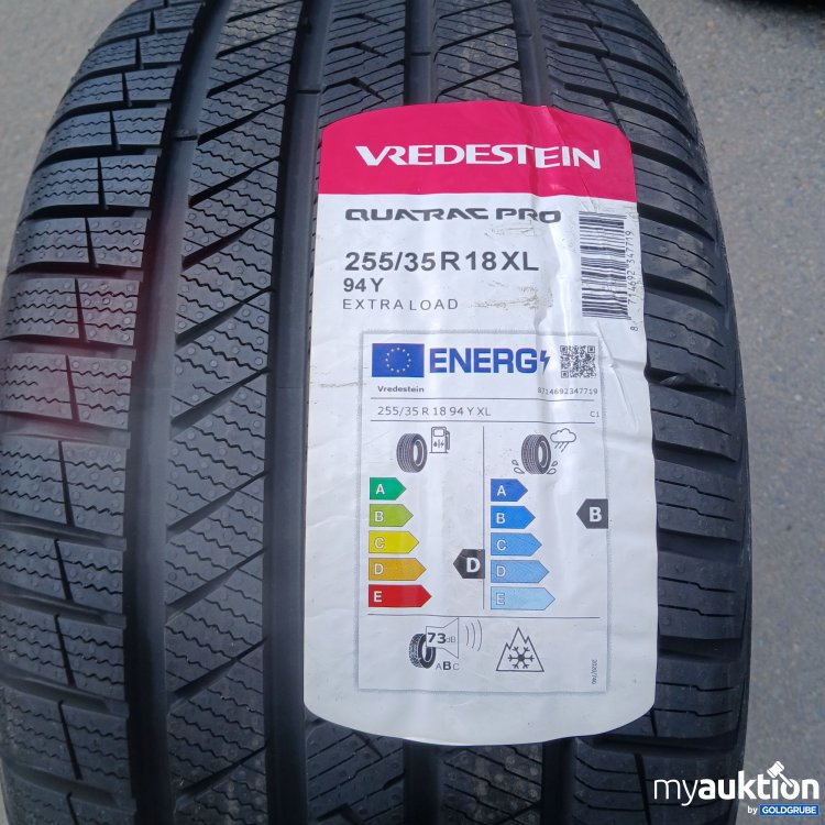 Artikel Nr. 437966 Artikel Nr. 437966: Vredestein Quatrac Pro 255/35R18 XL
