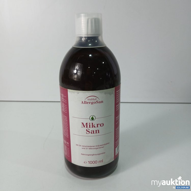 Artikel Nr. 799966 Artikel Nr. 799966: AllergoSan Mikro San Nahrungsergänzungsmittel 1000ml