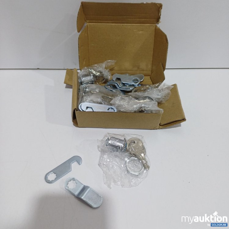 Artikel Nr. 898966: Briefkastenschloss 16mm, 8Stk, unterschiedliche Schlüssel