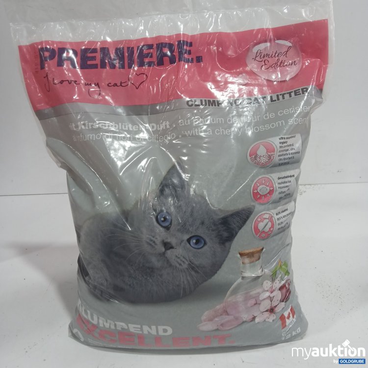 Artikel Nr. 950966: Premiere Clumping Cat Litter Kirschblütenduft 12kg