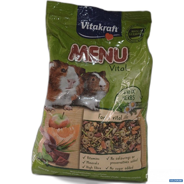 Artikel Nr. 958966: Vitakraft Menu Vital +Vita Herbs Meerschweinchen Hauptfutter 5kg  