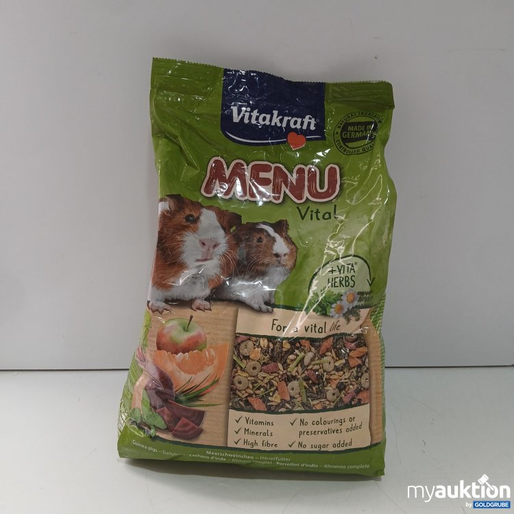 Artikel Nr. 958966: Vitakraft Menu Vital +Vita Herbs Meerschweinchen Hauptfutter 5kg  