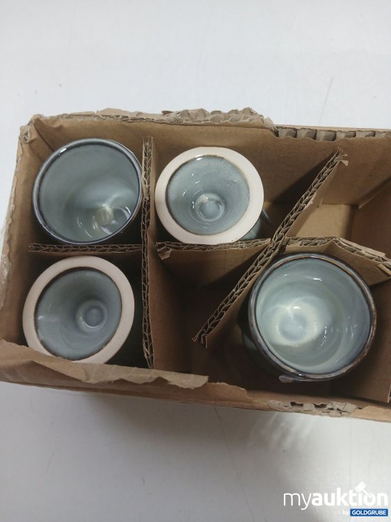 Artikel Nr. 959966: Nordic Sea Eggcup Stoneware Grey ⌀5xH6,5cm 4Stk