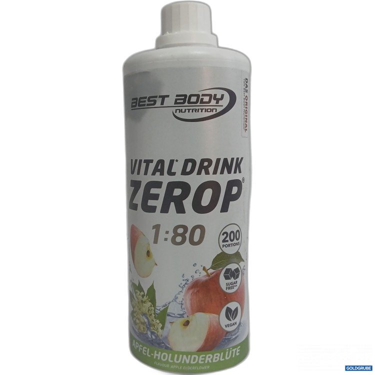 Artikel Nr. 969966: Best Body Vital Drink Zerop 1:80 Apfel-Holunder 1000ml 