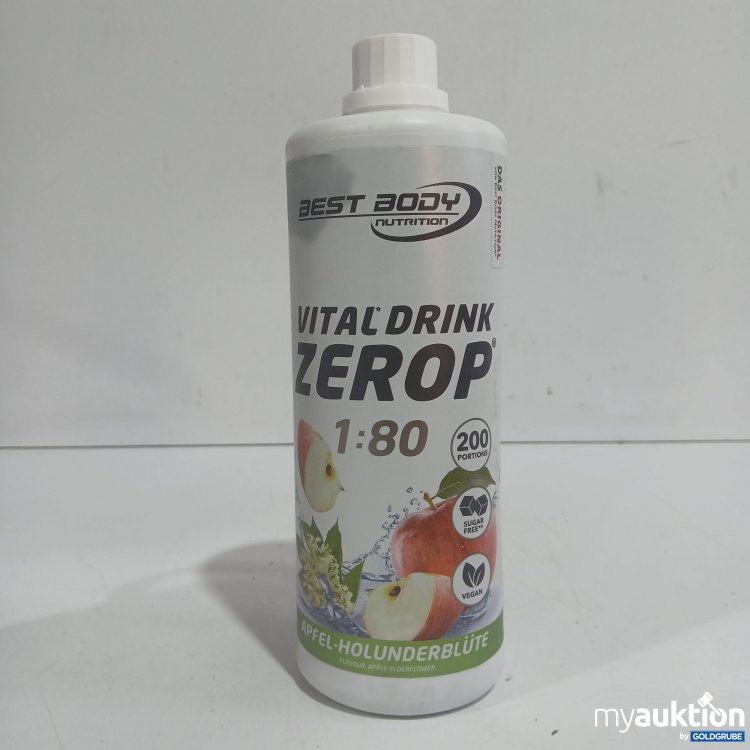 Artikel Nr. 969966: Best Body Vital Drink Zerop 1:80 Apfel-Holunder 1000ml 