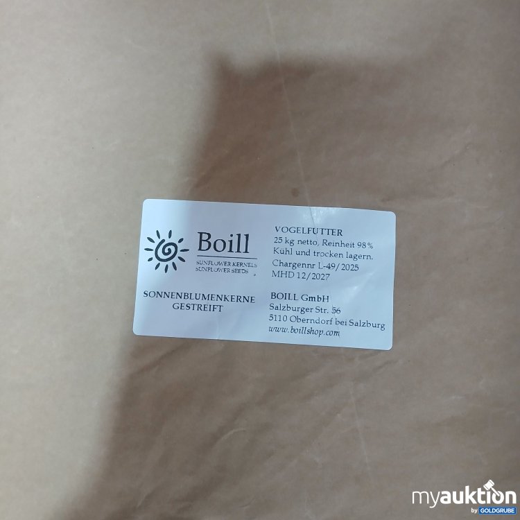 Artikel Nr. 980966 Artikel Nr. 980966: Boill Vogelfutter 25kg