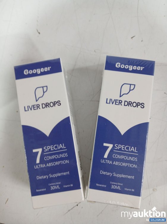 Artikel Nr. 994966 Artikel Nr. 994966: GOOGER Liver Drops 7Special Compounds je 30ml