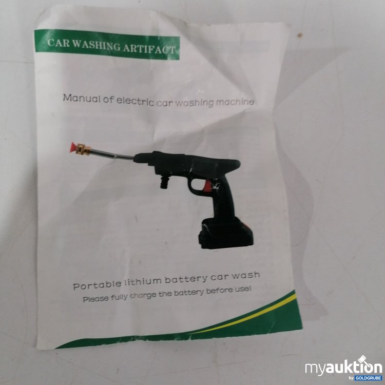 Artikel Nr. 825967 Artikel Nr. 825967: Chic Mension Car Washing Artifact 48Vf