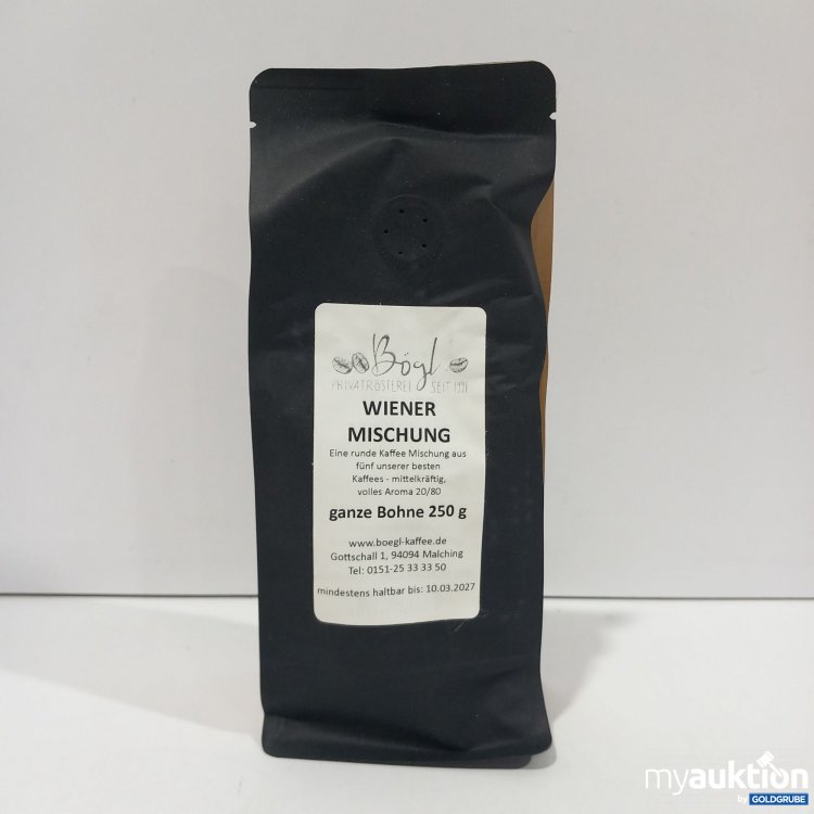 Artikel Nr. 868967: Bögl Wiener Mischung ganze Bohne 250g 