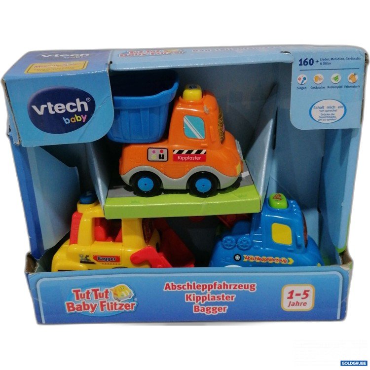 Artikel Nr. 886967: Vtech baby Tut Tut Babyflitzer Abschleppfahrzeug, Kipplaster, Bagger
