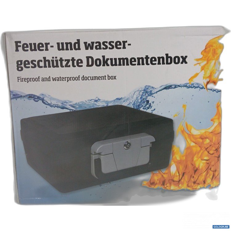 Artikel Nr. 887967 Artikel Nr. 887967: Feuer und Wassergeschütze Dokumentenbox 6L Volumen