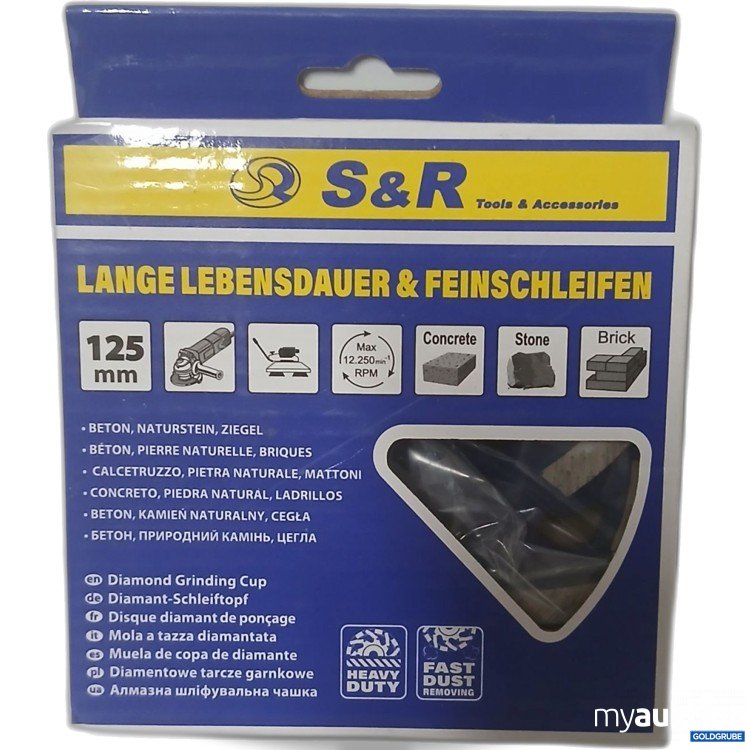 Artikel Nr. 912967: S&R Lange Lebensdauer & Feinschleifen 125mm 