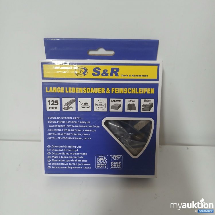 Artikel Nr. 912967: S&R Lange Lebensdauer & Feinschleifen 125mm 