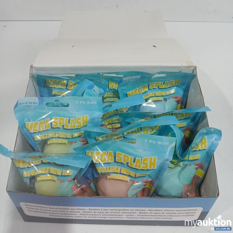 Artikel Nr. 928967: Mega Splash refillable Water Boms "Diamond" 11Stk 