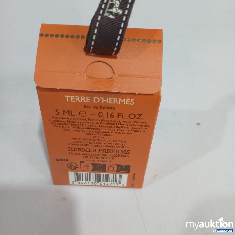 Artikel Nr. 439968 Artikel Nr. 439968: Hermēs Paris Terre D'Hermès Eau de Toilette 5ml