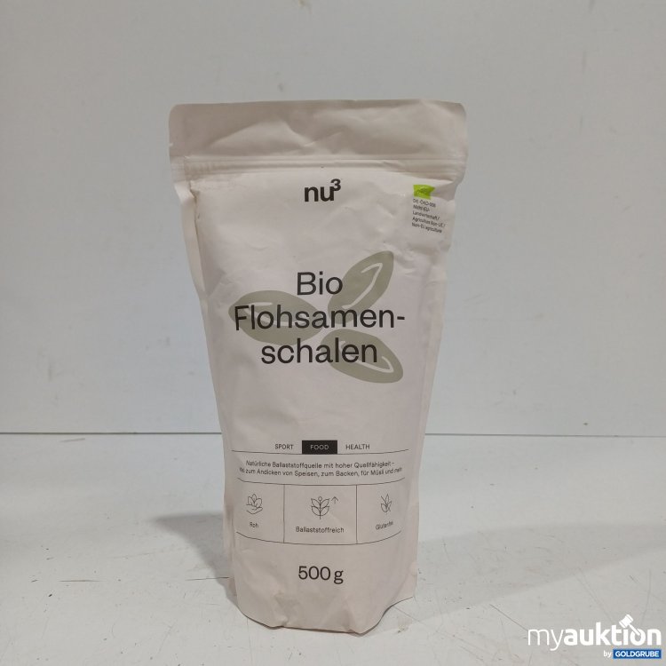 Artikel Nr. 461968 Artikel Nr. 461968: nu3 Bio Flohsamenschalen 500g