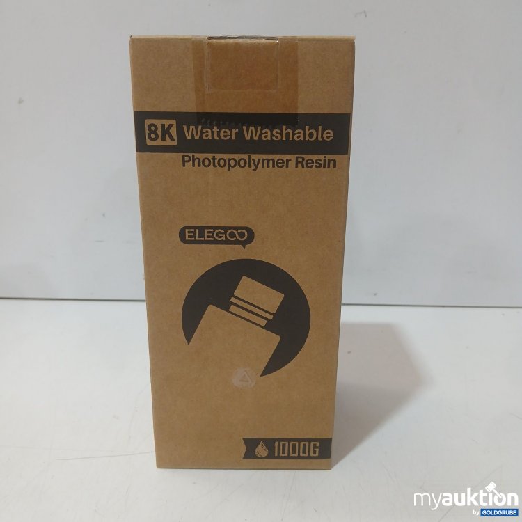 Artikel Nr. 467968 Artikel Nr. 467968: Elegoo 8K Water Washable Photopolymer Resin 1000 g Space Gray