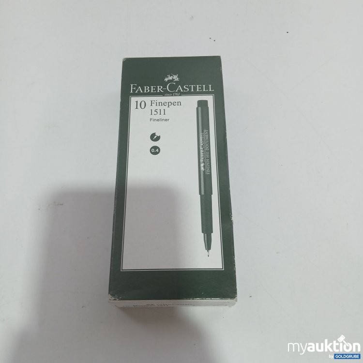 Artikel Nr. 839968 Artikel Nr. 839968: Faber-Castell 10 Finepen 1511 0.4