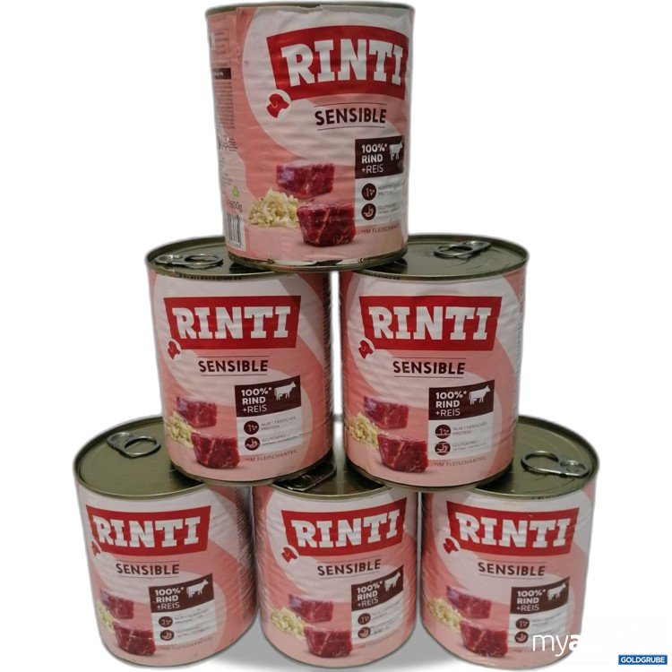 Artikel Nr. 885968: Rinti Sensible Rind mit Reis 6x800g