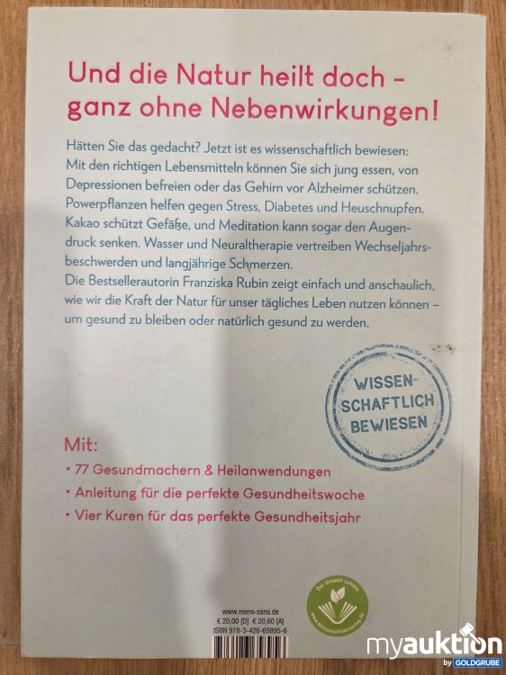 Artikel Nr. 926968 Artikel Nr. 926968: Einfach heilen mit Natur Buch