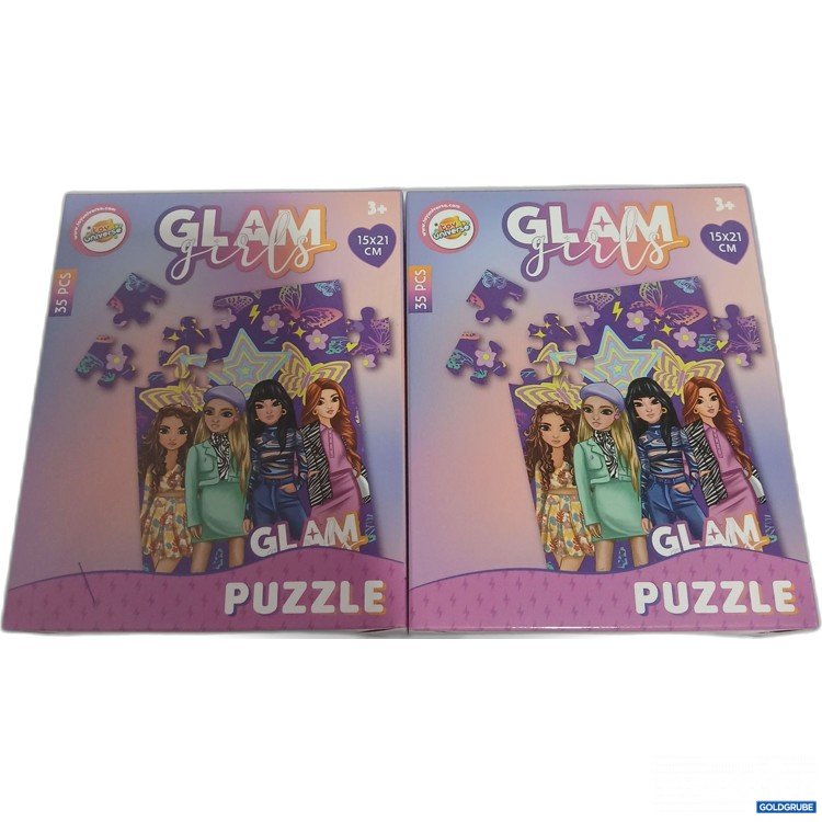 Artikel Nr. 928968: Glam girls Puzzle 15x21cm 35Pcs 3+ 