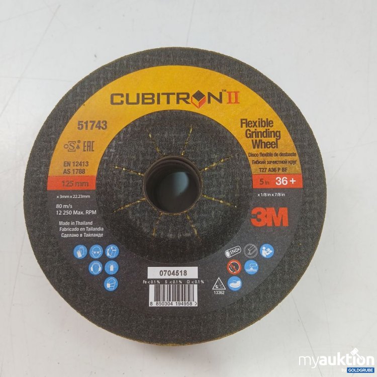 Artikel Nr. 929968: 3M Cubitron II Flexible Grinding Wheel 51743 10stk