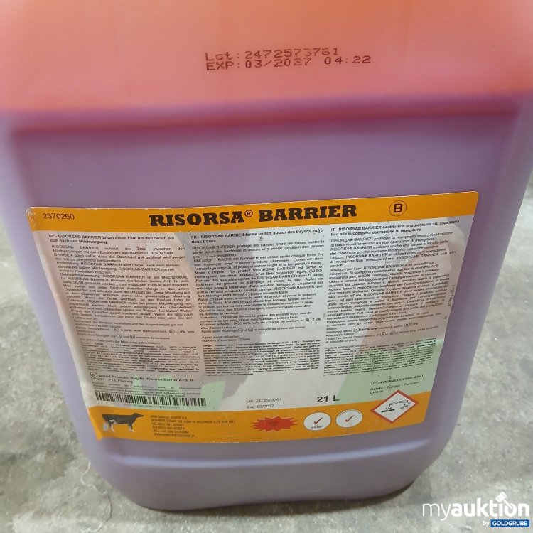 Artikel Nr. 980968 Artikel Nr. 980968: Risorsa Barrier 21l
