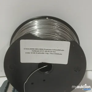 Auktion STAHLWERK MIG MAG Premium Schweißdraht Fülldraht E71T-GS Ø 0,9 mm 1 kg
